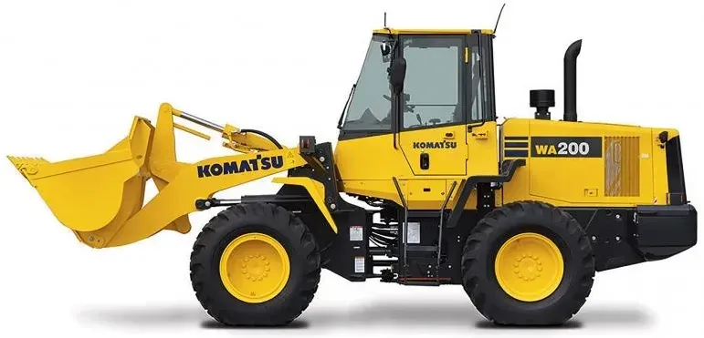 Pá carregadeira Komatsu WA200-6